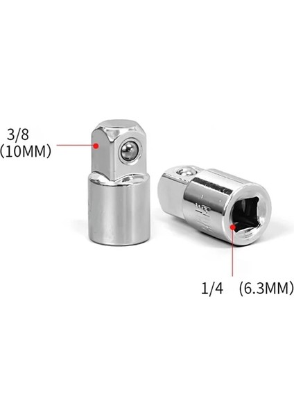 1 Adet 1 4 Ila 3 8 1/4 "3/8" 1/2 "sürücü Soket Redüktör Dönüştürücü Redüktör Hava Etkisi Zanaatkar Lokma Anahtar Adaptörü El Alet Takımı Tamir Araçları (Yurt Dışından)