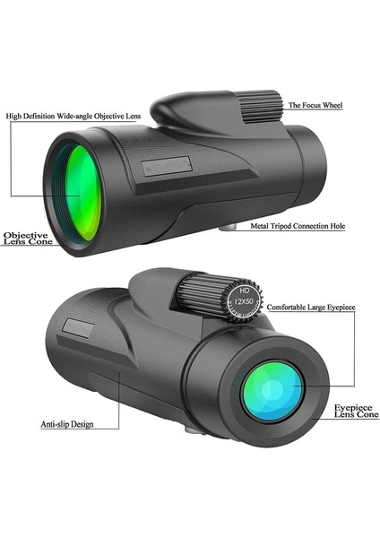 Standı 02 11FT/1000YDS Bak4 Hd Spotting Teleskop 12X50 Monoküler Akıllı Telefon Uzun Mesafe Kamp Askeri Telefon Teleskobu (Yurt Dışından) modelleri