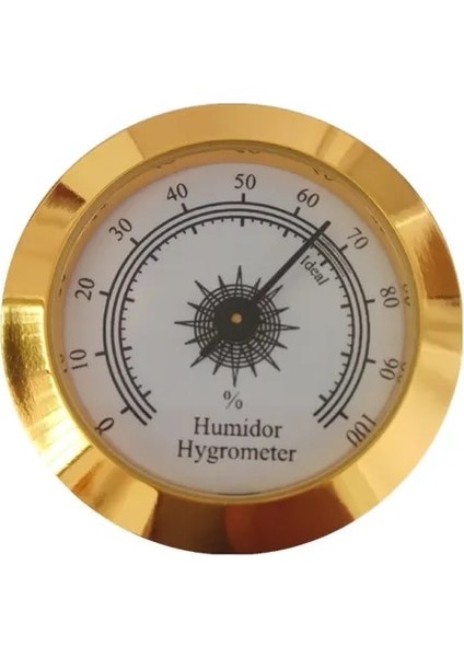 Yeni 50X50MM 1 Adet Duvara Monte Sıcaklık Nem Ölçer Termometre Higrometre Sauna Odası Ev Dropship (Yurt Dışından)