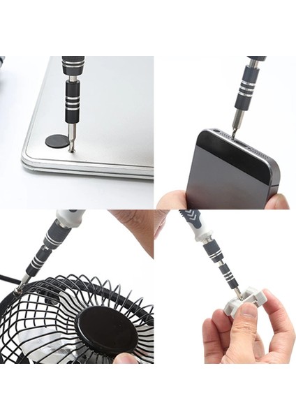 6 In 1 115 In 1 Hassas Tornavida Seti Manyetik Tornavida Uçları Cep Telefonu Pc Izle Bilgisayar Tamir Kiti Donanım Araçları (Yurt Dışından)