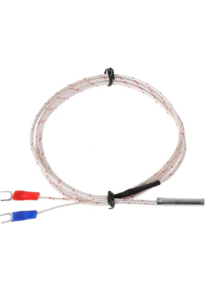 1m Termokupl Sıcaklık Kontrol Sensörü 0-600C K Tipi Tel 1m 5m Prob 5X30MM (Yurt Dışından)