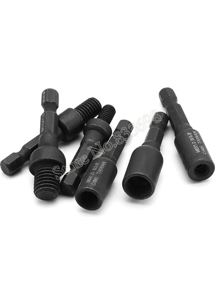 No9 Bir Adet M6 M8 M10 Vida Soket Kilitli Vida Somun Soketleri 1/4 "hex Shank Elektrikli Vida Dokunun Dokunarak Chuck Elektrikli Matkap Araçları (Yurt Dışından)