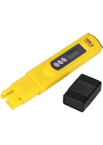 Sarı 1 Adet Dijital LCD Tds Metre Toplam Çözünmüş Katı Madde Ölçer Akvaryum Havuz Suyu Kalitesi Test Kalem Test Cihazı Ölçüm (Yurt Dışından)
