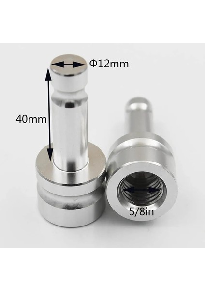 M8-Somun 5/8 1/4 3/8 1/8 Inç M8 M10 Adaptör Bağlantı Vidası Prizma Gps Merkezleme Kutup Çubuk Sızdırmazlık Kapağı Haritalama Kaşık Net 1 Adet (Yurt Dışından)