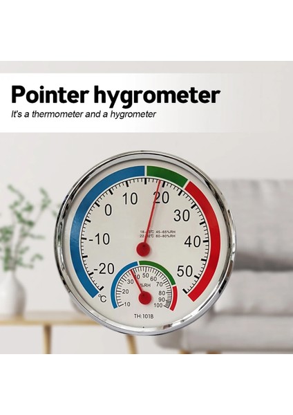 Beyaz Işaretçi Termometre Termohigrometre Higrometre Kapalı Açık 2 In 1 Duvara Monte Masaüstü Sıcaklık Nem Ölçer Ev (Yurt Dışından) indirimleri