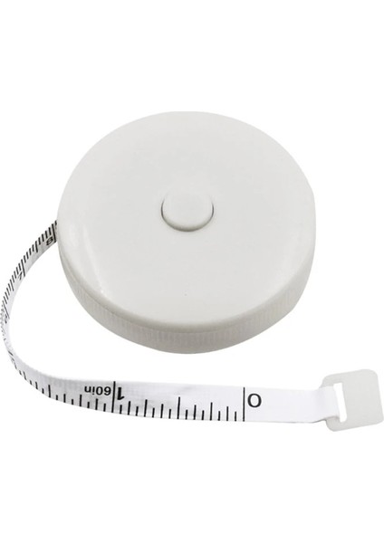 B 1.5 M 1.5 Metre Yumuşak Geri Çekilebilir Mezura Cep Vücut Terzi Dikiş El Sanatları Kumaş Mezura 60 Inç Ölçümler En Üst Kalite (Yurt Dışından) fırsatları