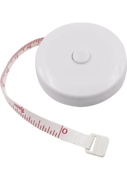 B 1.5 M 1.5 Metre Yumuşak Geri Çekilebilir Mezura Cep Vücut Terzi Dikiş El Sanatları Kumaş Mezura 60 Inç Ölçümler En Üst Kalite (Yurt Dışından) indirimleri