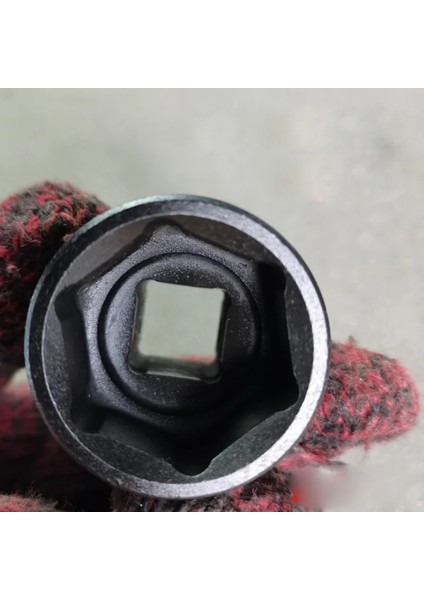 9mm 1/2 "sürücü Kısa Darbe Lokma Seti Adaptörü Hava Prizleri Kafa Cr-Mo 6 Noktalı Pnömatik Soket 17 19 41 46MM Oto Araba Tamir Araçları (Yurt Dışından) fırsatları