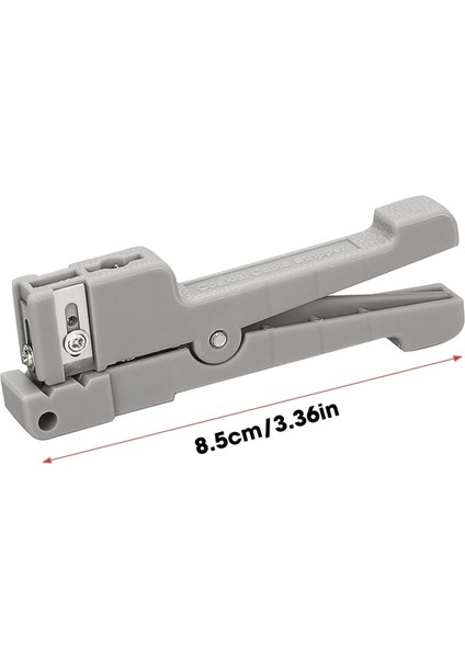 Gri Fiber Optik Striptizci 45-162 Koaksiyel Kablo Striptizci Optik Kablo Eğme Tel Striptizci Pense (Yurt Dışından)