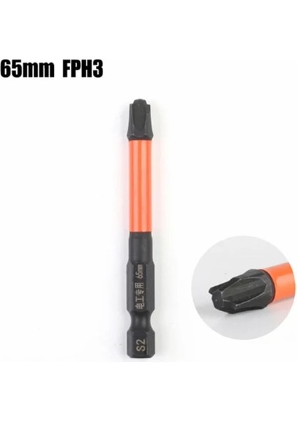 1 Adet 65FPH3 3 Adet Manyetik Özel Çapraz Tornavida Ucu 65/110/150MM Somun Sürücüleri Fph1 Fph2 Fph3 Soket Anahtarı Güç Elektrikçi Güç Çok (Yurt Dışından)