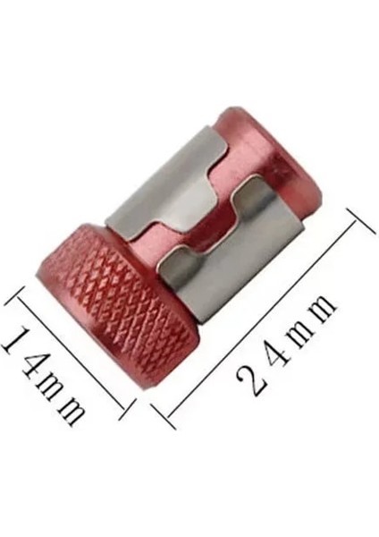 1 Adet Manyetik Bit Tutucu Evrensel Alaşımlı Elektrikli Halka Tornavida Kafa Tutucu Korozyon Önleyici Güçlü Mıknatıslayıcı Matkap Halkası Aracı (Yurt Dışından) modelleri