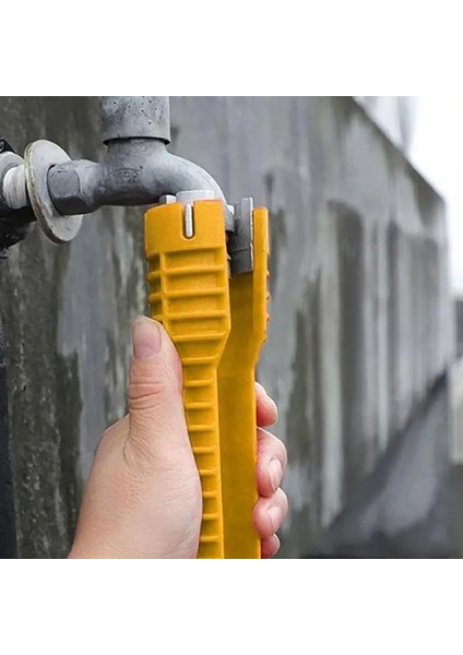 7 In 1 Banyo Kanal Anahtarı Lavabo Musluğu Sıhhi Tesisat Borusu Tamir Aracı Setleri Kaymaz 6/7/8 In 1 Mutfak Kurulum Artefaktı (Yurt Dışından) modelleri