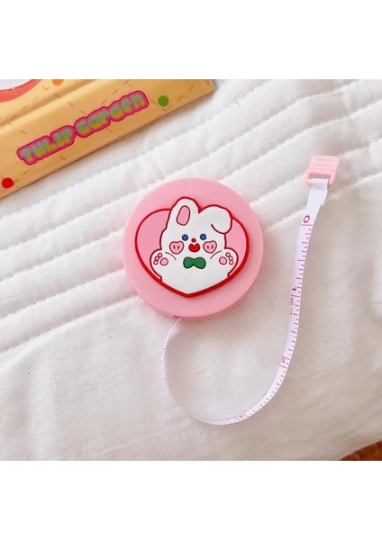 D 1.5 M/60 ''karikatür Mini Mezura Taşınabilir Geri Çekilebilir Cetvel Dikiş Esnek Ölçüm Cetveli Bel Büstü Ölçme (Yurt Dışından) indirimleri