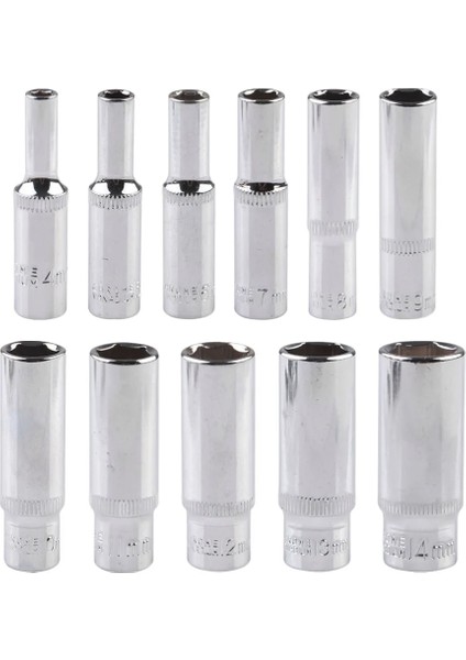 5mm 1 Adet 1/4 ''hex Soket Adaptörü 4-14MM Derin Cırcır Anahtarı Kafası 50MM Uzunluk Darbeli Sürücü El Aletleri Araba Tamir Aksesuarları (Yurt Dışından) modelleri