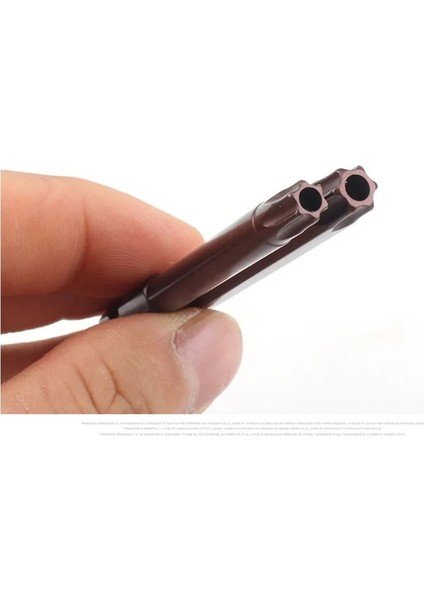 T25 1/4 Hex Shank Tornavida Uçları 75MM Uzunluk Manyetik Torx Kafa Elektrikli Tornavida Bit T10-T40 Cep Delik Jig El Aletleri (Yurt Dışından)