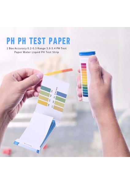 3.8 Ila 5.4 Ph Değeri 1-14 Alkali Asit Turnusol Test Kağıdı Test Cihazı 80 Şeritler Ph Metre Idrar Suyu Akvaryumu Için Gösterge Kağıdı Sıcak Satış (Yurt Dışından) modelleri