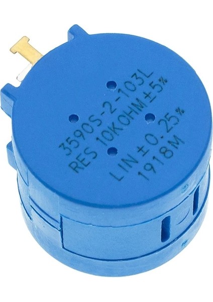 100 Ohm 3590S Çok Turlu Potansiyometre 500 1k 2k 5k 10K 20K 50K 100K Ohm Potansiyometre Ayarlanabilir Direnç 3590S-2-102L 202 502 103 (Yurt Dışından) modelleri