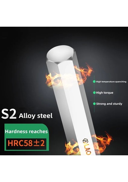 3mm T Tipi S2 Alaşımlı Çelik 2-10MM Emek Tasarrufu Sağlayan Altıgen Anahtar Tek Iç Altıgen Altıgen Tornavida Donanım Araçları (Yurt Dışından) indirimleri