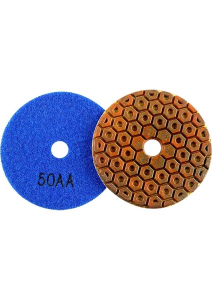 400 1 Adet 4 Inç 100MM Elmas Parlatma Pedi Granit Mermer Için Esnek Beton Taş Cila Diski Islak Parlatıcı Taşlama Tekerleği (Yurt Dışından)