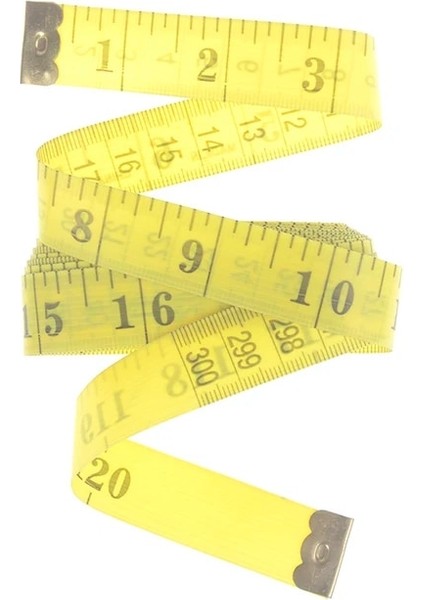 1.5m Sıcak Satış 1.5m Vücut Ölçüm Cetveli Dikiş Terzi Mezura Mini Yumuşak Düz Cetvel Santimetre Metre Dikiş Ölçüm Bandı (Yurt Dışından)