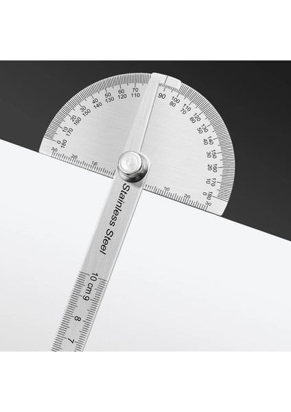 Sarı 180 Derece Iletki Metal Cetvel Açı Ölçer Paslanmaz Çelik Açı Cetvel Açı Ölçer Açı Bulucu Gonyometre Açı Konveyörü (Yurt Dışından) fırsatları