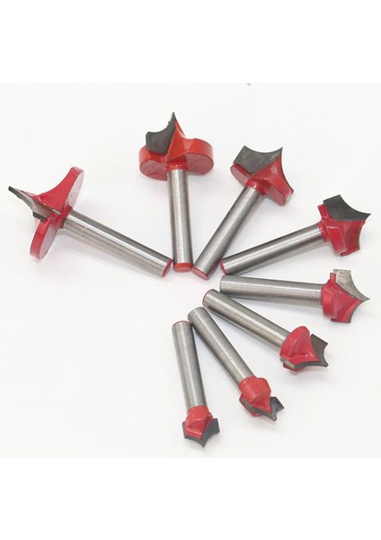 8mm 6mm Yuvarlak Şekil Ahşap Yönlendirici Bit Karbür Alaşımlı V Oluk Freze Kesici 3D Cnc End Mill Gravür Ucu 8-32MM Çap Ağaç Işleme (Yurt Dışından) modelleri