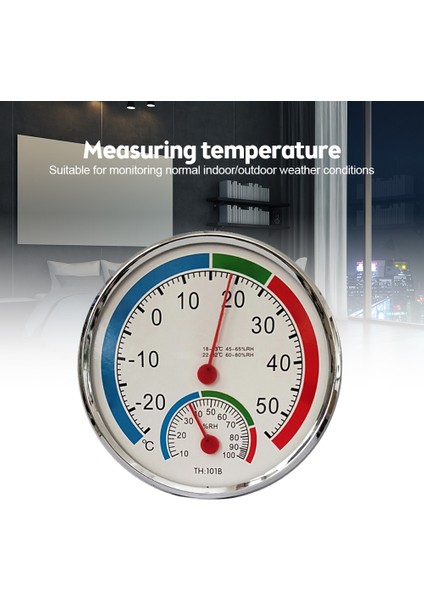 Siyah 2 In 1 Pointer Termometre Termohigrometre Kapalı Açık Higrometre Duvara Monte Masaüstü Sıcaklık Nem Ölçer Ev (Yurt Dışından) fırsatları