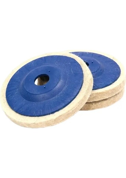 Mavi 3 Adet Parlatma Parlatma Tekerlek Melek Öğütücü Disk Pedi Temizleme Ahşap Malzemeleri Temizleyici Mutfak Bakır Seramik Cam Mermer (Yurt Dışından)