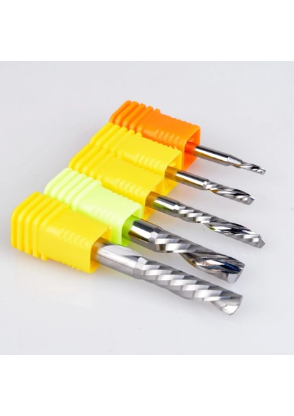 3.175X32X55L 1 Adet 3.175MM 4mm 5mm 6mm 8/10MMAAA Sol Spiral Freze Kesicisi Aşağı Kesim Bir Flüt Yönlendirici Bit Cnc Freze Karbür Freze Kesicisi (Yurt Dışından) fırsatları