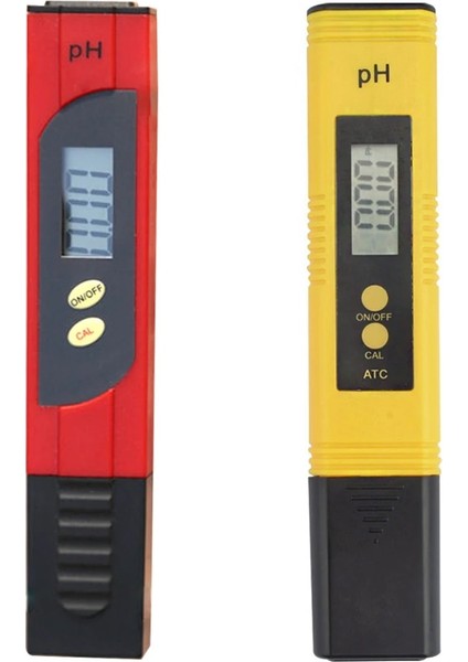 Kırmızı Ph Ölçer 0.01 Yüksek Hassasiyetli Su Kalitesi Test Cihazı ile 0-14 Ölçüm Aralığı Uygun Akvaryum Yüzme Havuzu (Yurt Dışından) modelleri