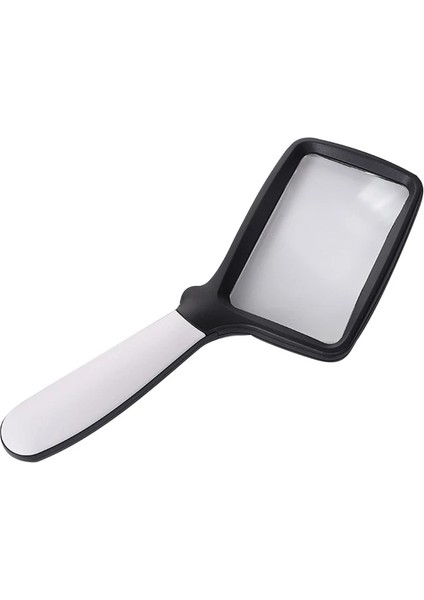 2x LED Işıklı Magnifold 2x/3x Güç Dikdörtgen Büyüteç Okuma Muayene Için Uygun Düşük Görüş Hobi El Sanatları Hediye Q84D (Yurt Dışından)