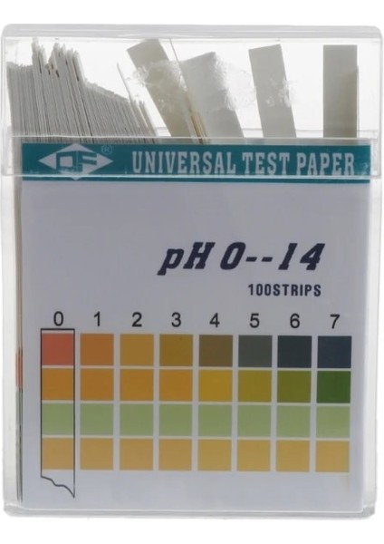Beyaz 100 Şerit 0-14 Ph Alkali Asit Göstergesi Kağıt Su Tükürük Turnusol Test Kiti Dropshopping (Yurt Dışından) modelleri