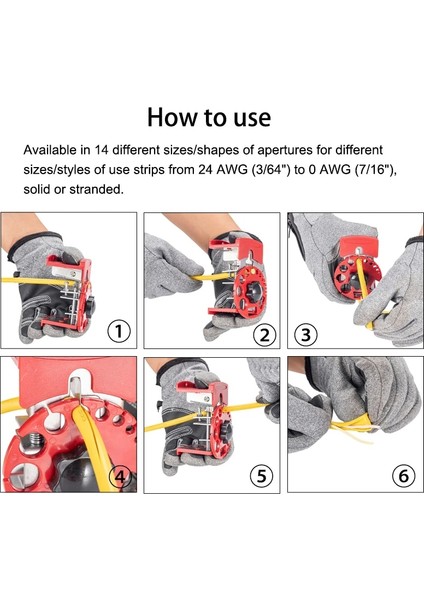 10 Adet Bıçak El Tel Striptizci Hızlı Bakır Tel Sıyırma Aracı Decrustation Pense Ayarlanabilir Elektrik Teli Kablo Soyma Elektrikçi Kesim (Yurt Dışından)