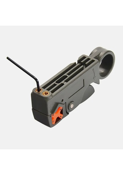 Siyah Çok Fonksiyonlu Elektrikli Sıyırma Bıçağı Pense Araçları Koaksiyel Kablo Tel Pense Kesici Striper Utp/stp RG59 Rg6 Rg7 RG11 (Yurt Dışından)