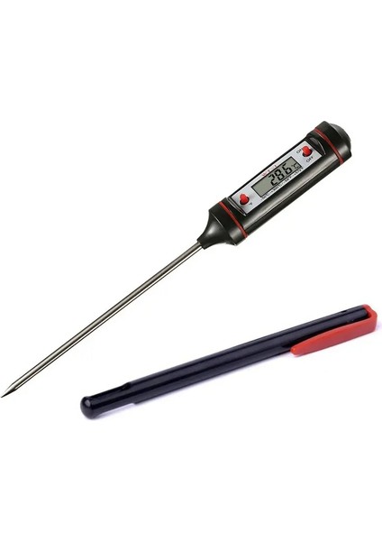 Wt-1 Taşınabilir Dijital Mutfak Termometresi Barbekü Et Su Yağı Pişirme Elektronik Prob Gıda Fırın Termometresi Wt-1 Tüplü (Yurt Dışından) modelleri