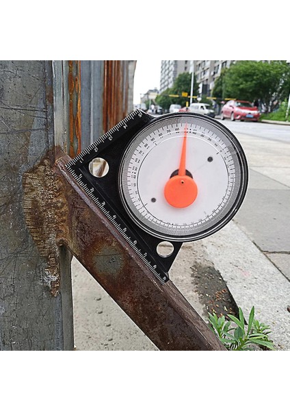 Eğim Açısı Ölçer Mini Inklinometre Iletki Eğim Seviyesi Ölçer Açı Bulucu Klinometre Manyetik Tabanlı Su Terazisi (Yurt Dışından)