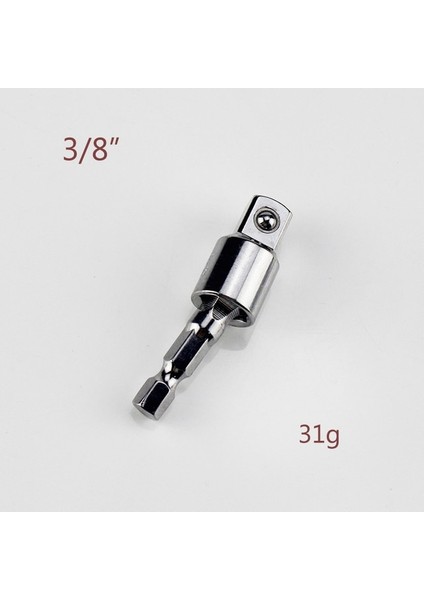 BS26-0.378 Inç 1/4 "3/8" 1/2 "elektrikli Matkap Soket Adaptörü Darbeli Sürücü Için Hex Shank ile Kare Soket Matkap Ucu Dönebilen Uzatma (Yurt Dışından)