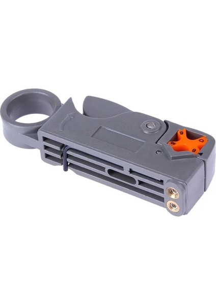 Otomatik Sıyırma Pensesi Döner Koaksiyel Tel Kablo Striptizci Bıçak Tel Sıyırma Sıkma Pensesi RG59 Rg6 Rg7 RG11 Onarım Aracı (Yurt Dışından)