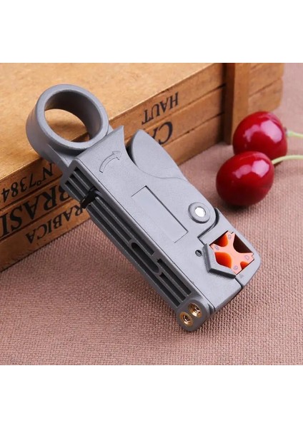 Otomatik Sıyırma Pensesi Döner Koaksiyel Tel Kablo Striptizci Bıçak Tel Sıyırma Sıkma Pensesi RG59 Rg6 Rg7 RG11 Onarım Aracı (Yurt Dışından)