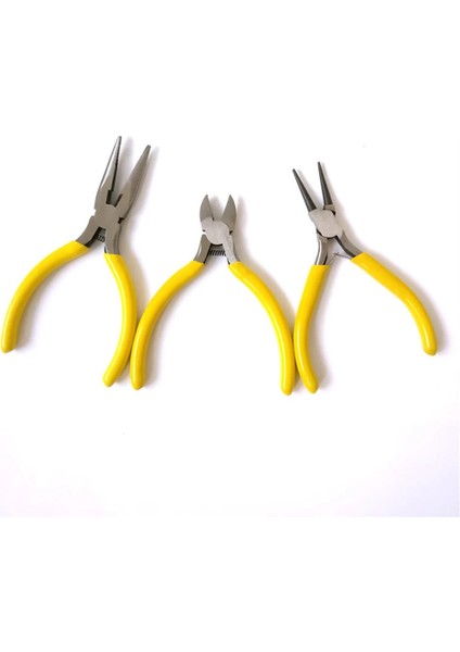 H Petpig 5 Inç Mini Tel Kesici Pense Manuel Çapraz Pense Ev Küçük Kavisli Burun Düz Pense Karbon Çelik Alet Ahşap (Yurt Dışından) indirimleri