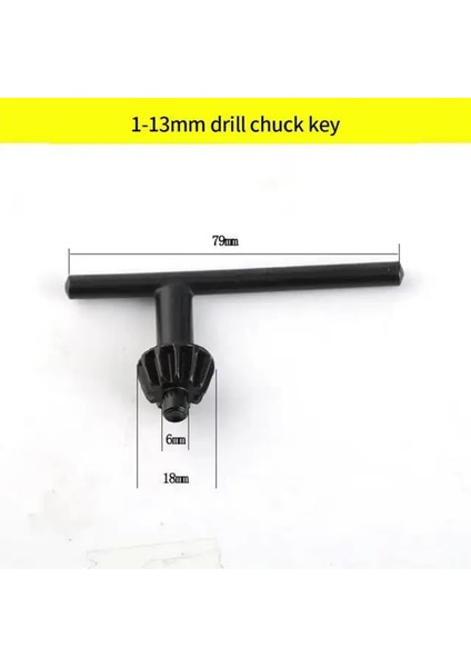 1-13MM 4 In 1 Elektrikli El Matkabı Chuck Anahtarı Anahtar El Elektrikli Matkap Aracı Çok Fonksiyonlu Evrensel Chuck Anahtar Matkap Anahtarı El Aleti (Yurt Dışından)