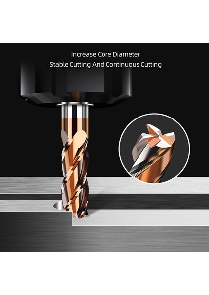 D1XD4X50L 1 Adet HRC55 4f Takım Gözü HRC55 Cnc Karbür Parmak Frezeler 4 Kanallı Makine Kesici Takımlar Metal Için 3 5 6 8 12 Şaft Tungsten Çelik Düz Freze (Yurt Dışından) indirimleri