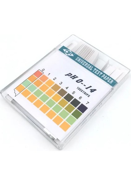 100 Şerit 0-14 Ph0-14 Test Kağıdı Laboratuvar Ev Ph 4.5-9.0 Test Şeritleri Göstergesi Bilimsel Turnusol Alkali Asit Testi Ph Test Ölçer (Yurt Dışından)