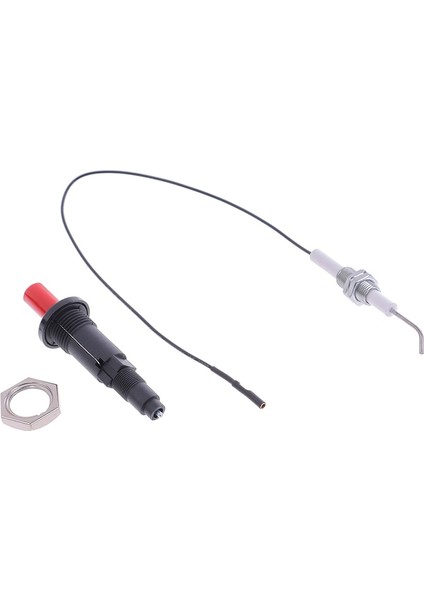 02 Piezo Kıvılcım Ateşleme Seti Kablolu 30 cm Uzun Basma Düğmesi Mutfak Çakmaklar Ev Aletleri Aksesuarları (Yurt Dışından) modelleri