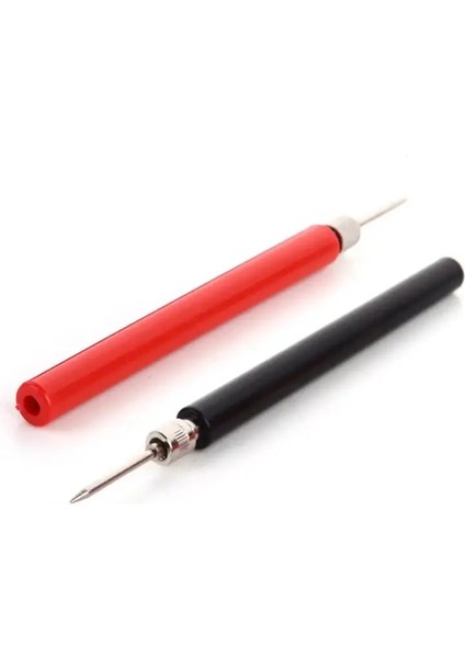 1 Çift 120MM Yalıtımlı Test Ölçer Probu Yalıtımlı Test Kanca Tel Bağlayıcı Multimetre Paslanmaz Çelik Iğne Test Uçları Pin (Yurt Dışından) modelleri