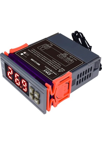 DC12V MH1210W DC12V /24V Sıcaklık Kontrol Cihazı AC90-250V 10A 220V Sensörlü Termostat Regülatörü -50~110C Isıtma Soğutma Kontrolü (Yurt Dışından)