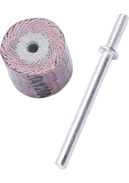 Kahverengi Promosyon!10 Adet 15MM Zımpara Bandı Tekerlek Diski 80/120/240/320/600GRIT Dremel Için Rotarytools (Yurt Dışından)