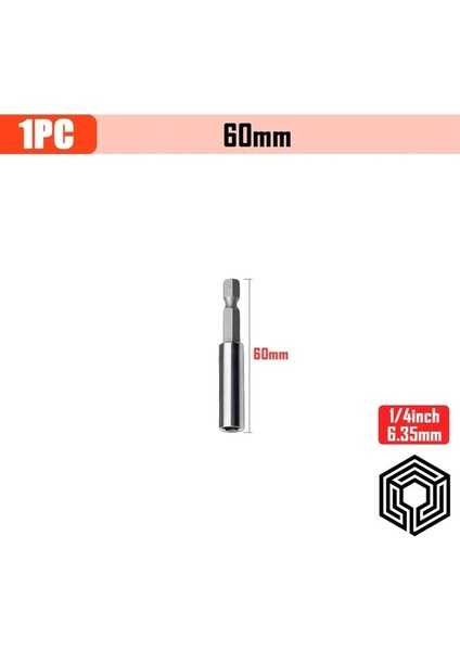 Set 7 Oauee 1/4 Inç Hex Shank Hızlı Bırakma Elektrikli Matkap Manyetik Tornavida Bit Ayarlanabilir Uzatma Tutucu Bar Shank Elektrikli El Aletleri (Yurt Dışından)