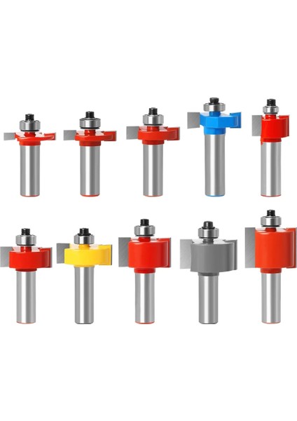 12X22X12.7 1 Adet 12MM Shank Rabbeting Bit Rulmanlar ile Ağaç Işleme Aleti T Tipi Rulmanlar Ahşap Freze Kesicisi Freze Uçları Ahşap 12MM (Yurt Dışından) modelleri
