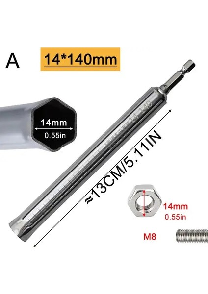 Tesviye Suyu Asma Teli Için Özel 14MM 10MM Tavan Kolu Uzatma Derinleştirme Vidası (Yurt Dışından)